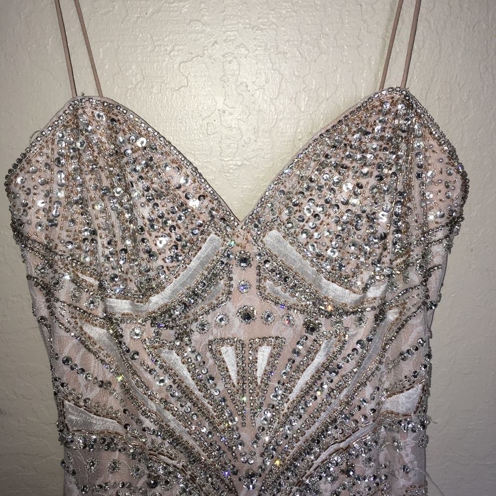 BEAUTIFUL DIAMOND PROM/FORMAL DRESS!